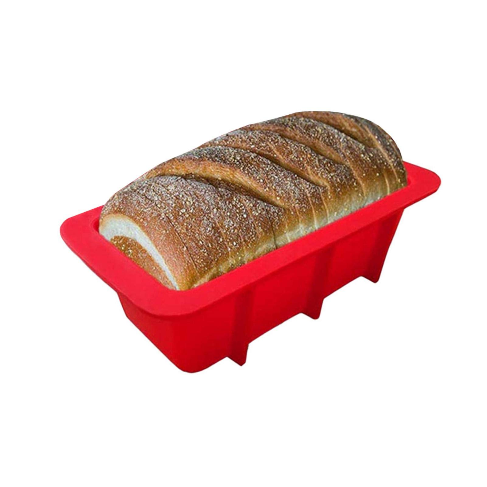 Shangfu-Team Rectangular Silicone Baking Molds - Reusable, Non-Stick, High Temperature Resistant (500°F/260°C) for Cakes, Bread, Toast - Perfect for Home Baking, Party Desserts & DIY Chocolate Making
