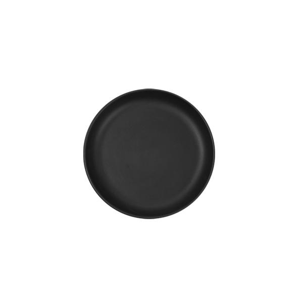 Matte Black Coupe Plate Set - Elegant Dinnerware for Modern Dining | Perfect for Restaurants, Weddings & Home Entertaining