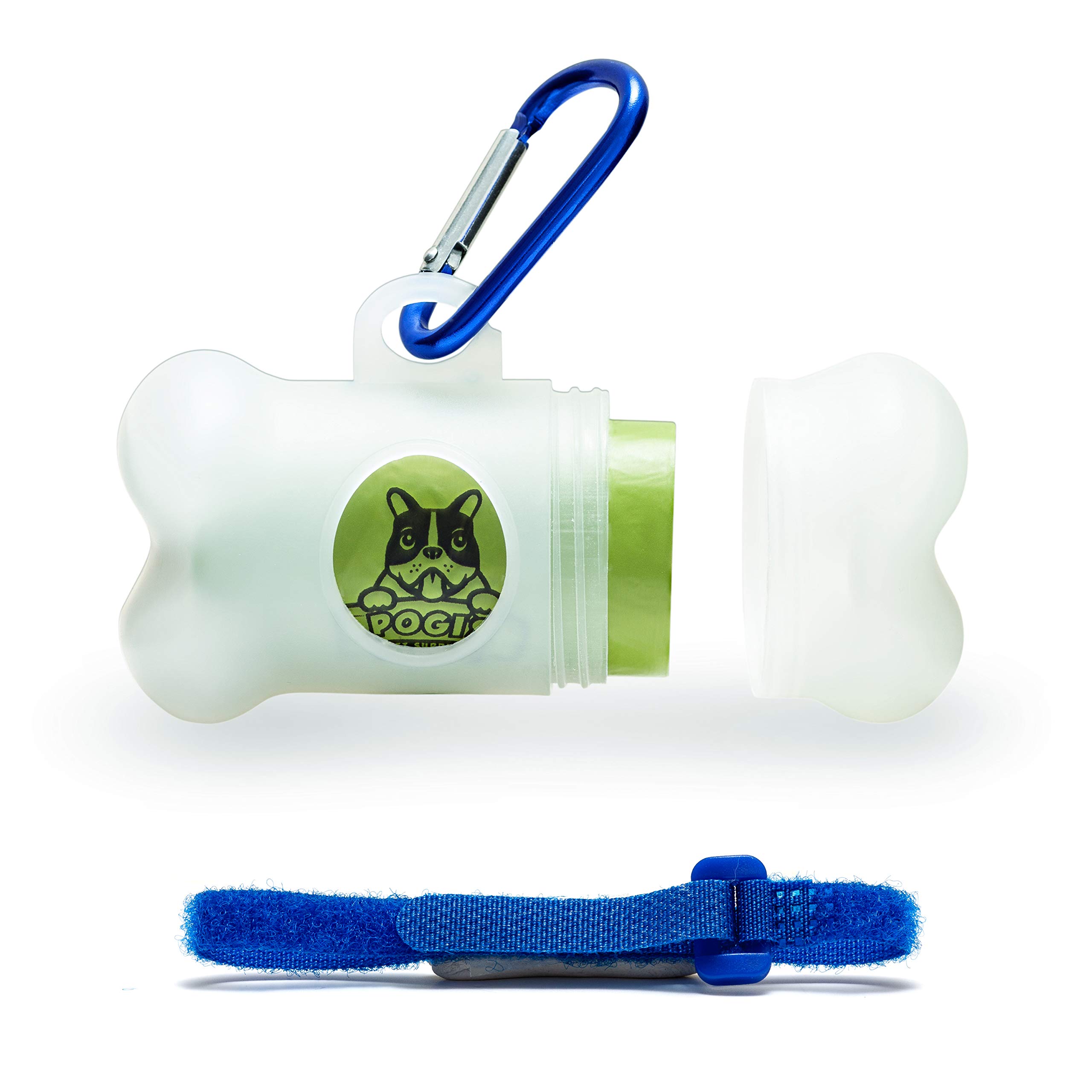 Pogi's Extra Large Dog Poop Bags - 750 Unscented, Leak-Proof Waste Bags (50 Rolls) with 2 Leash Holders - Ultra Thick Pet Waste Disposal for Small, Medium & Large Dogs - Perfect for Walks, Parks & Backyard Cleanup