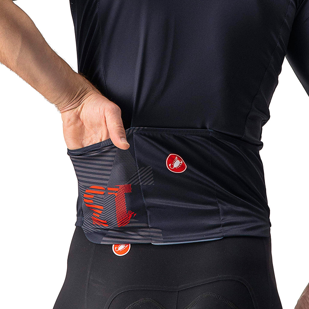 13 Screen Jersey Men's Cycling Shirt - Breathable & Lightweight Performance Cycling Apparel for Road & Mountain Biking | Perfect for Training & Racing