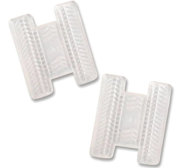 A&R Lace Bite Gel Pads - One Pair of Comfortable Ankle Support Pads for Running, Soccer & Hockey - Prevent Blisters & Chafing During Sports Activities