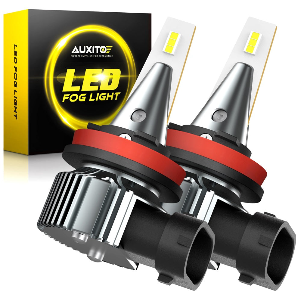 2011-2018 Volkswagen Touareg LED Fog Light Bulbs - Super Bright 6000K White - Plug and Play Replacement - Perfect for Night Driving & Foggy Conditions