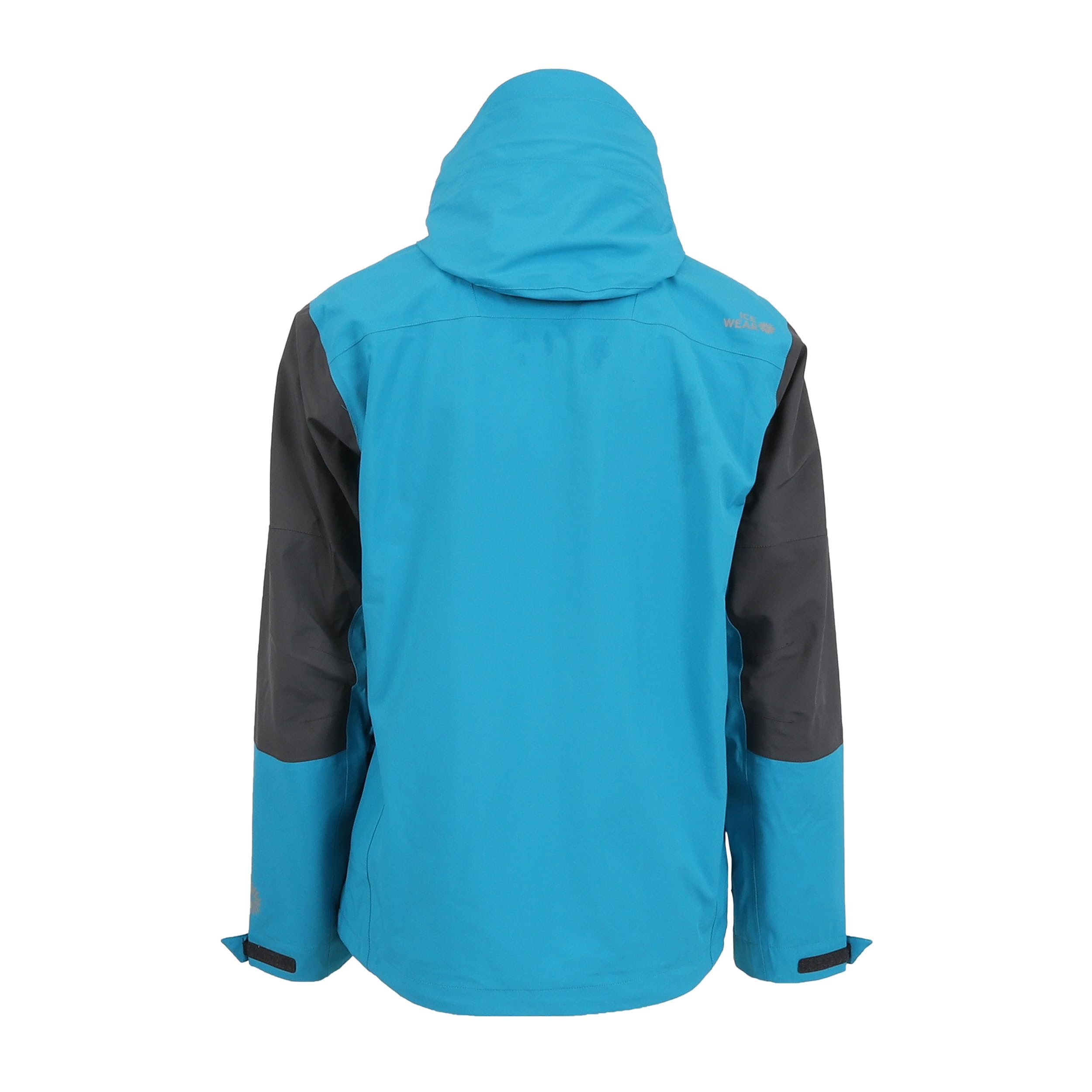 ICEWEAR Njáll 3-Layer Waterproof Windproof Hard Shell Jacket for Men - Lightweight Hiking & Outdoor Adventure Gear - Perfect for Skiing, Camping and Mountain Climbing