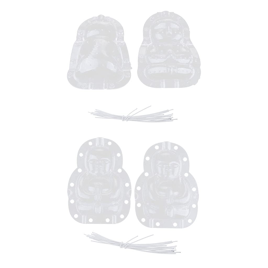 Serenable 2-Pack Fruit Growing Mold - Small Buddha Shaped Sapodilla Shaping Tool for Garden Fruit Training | Perfect for Home Orchards, Organic Gardening & Unique Fruit Gifts
