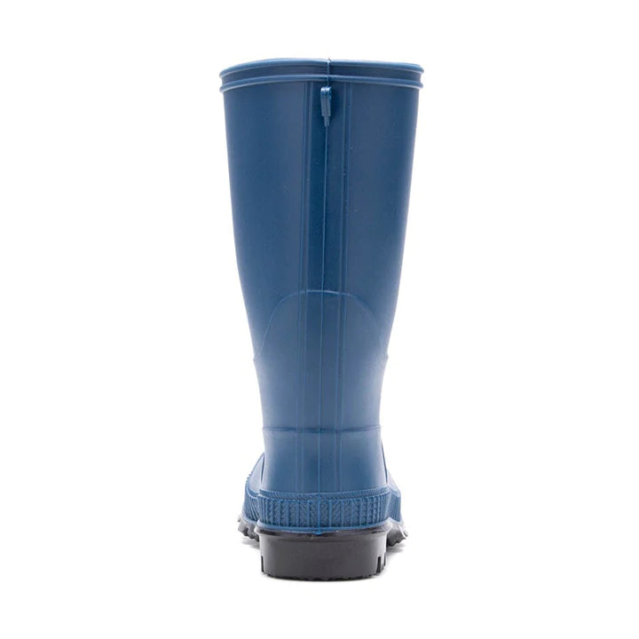 Kamik Light Navy Stomp Children's Rain Boots - Waterproof Kids Rain Shoes for Outdoor Play, Puddle Jumping & School - Toddler & Youth Sizes