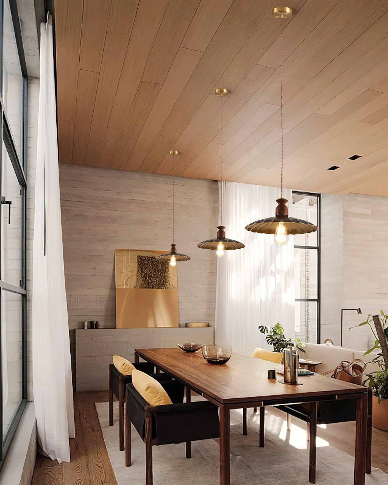 Viana Modern Pendant Light - Sleek Hanging Ceiling Fixture for Kitchen Island, Dining Room & Bedroom Lighting | Dimmable LED Chandelier for Home Decor