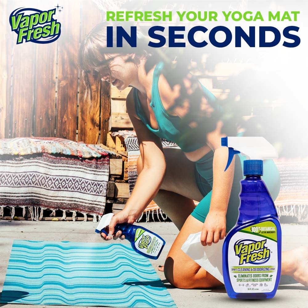 Natural Sports Gear Odor Eliminator Spray - Plant-Based Cleaner & Deodorizer for Boxing Gloves, Gym Equipment, Shoes & More | 16 Fl Oz (3-Pack) | Perfect for Athletes, Gym Enthusiasts & Active Lifestyles
