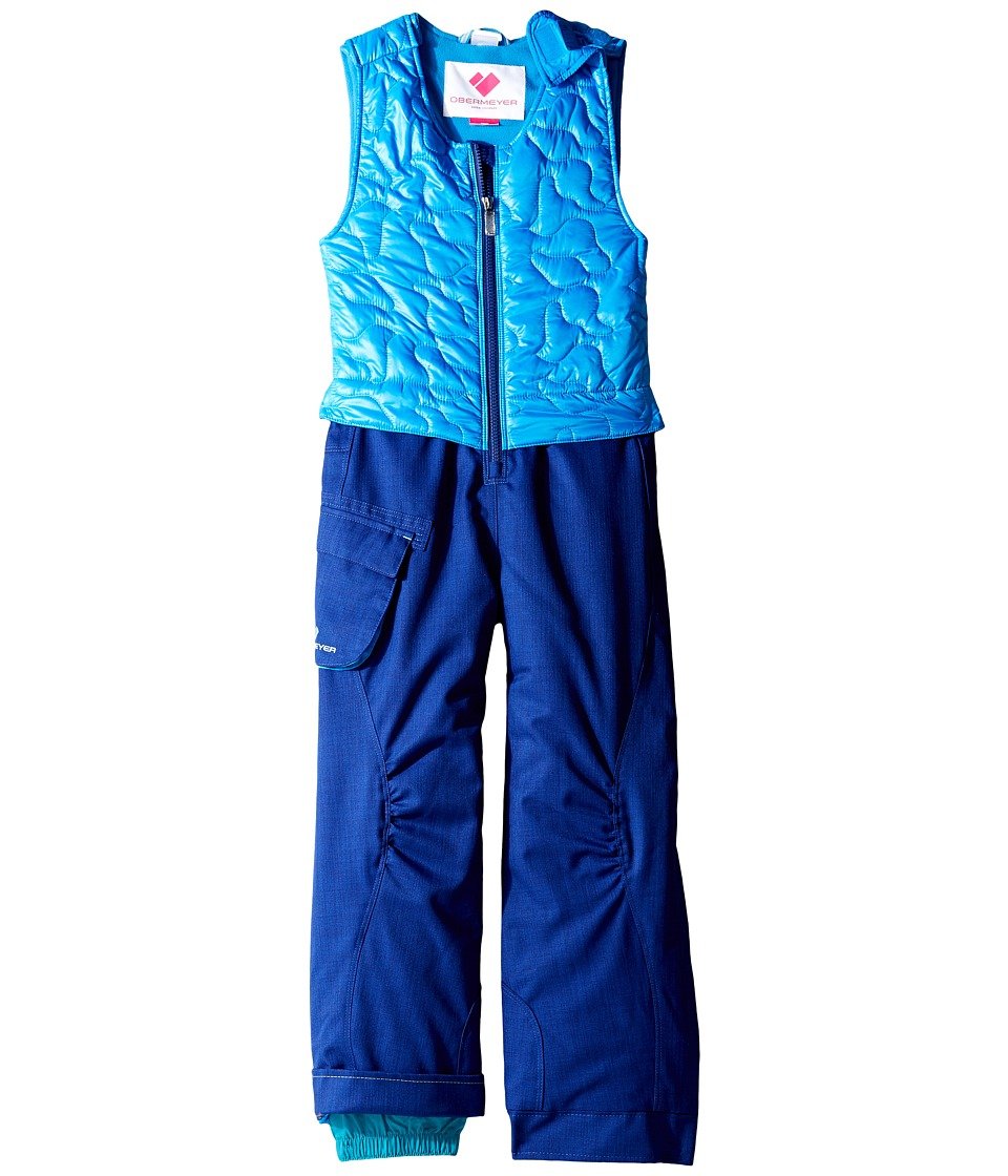 Obermeyer Kids Girl's ChaCha Bib Snow Pants - Waterproof & Insulated for Toddler/Little Kids/Big Kids (Dusk, Size 4T) - Perfect for Skiing, Snowboarding & Winter Outdoor Play