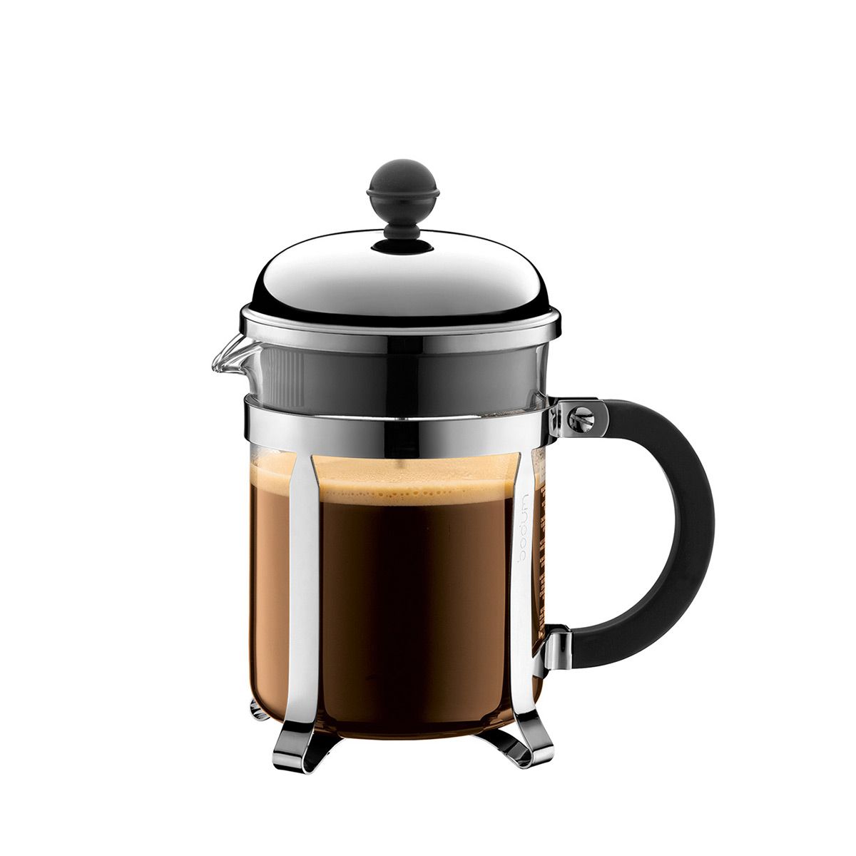 Bodum Chambord 4 Cup French Press Coffee Maker - 0.5L (17oz) - Perfect for Home, Office & Camping Brewing Fresh Ground Coffee