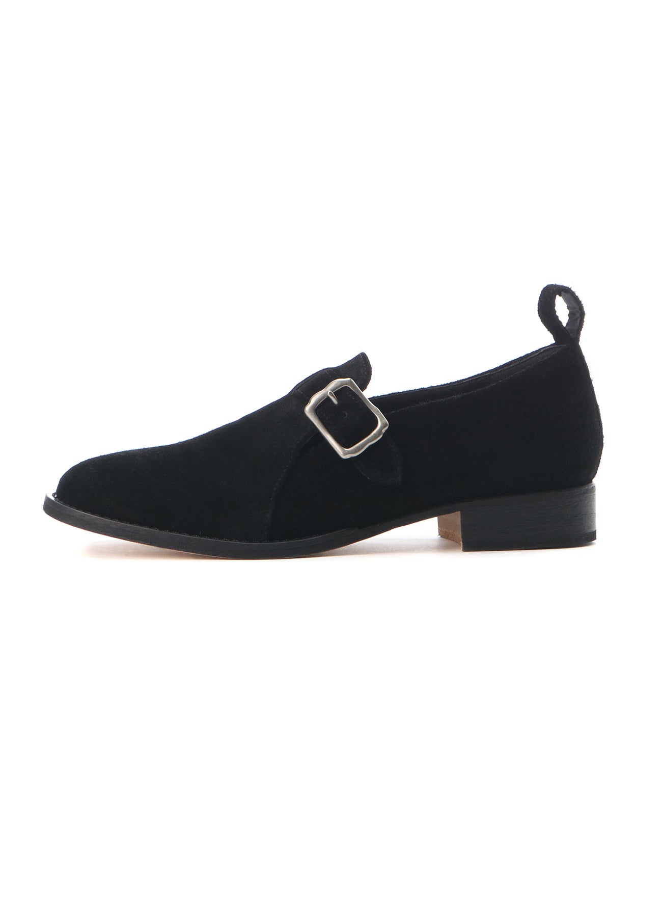 Cow Suede One Strap Shoes for Women - Comfortable Slip-On Loafers for Casual Wear & Office Outfits