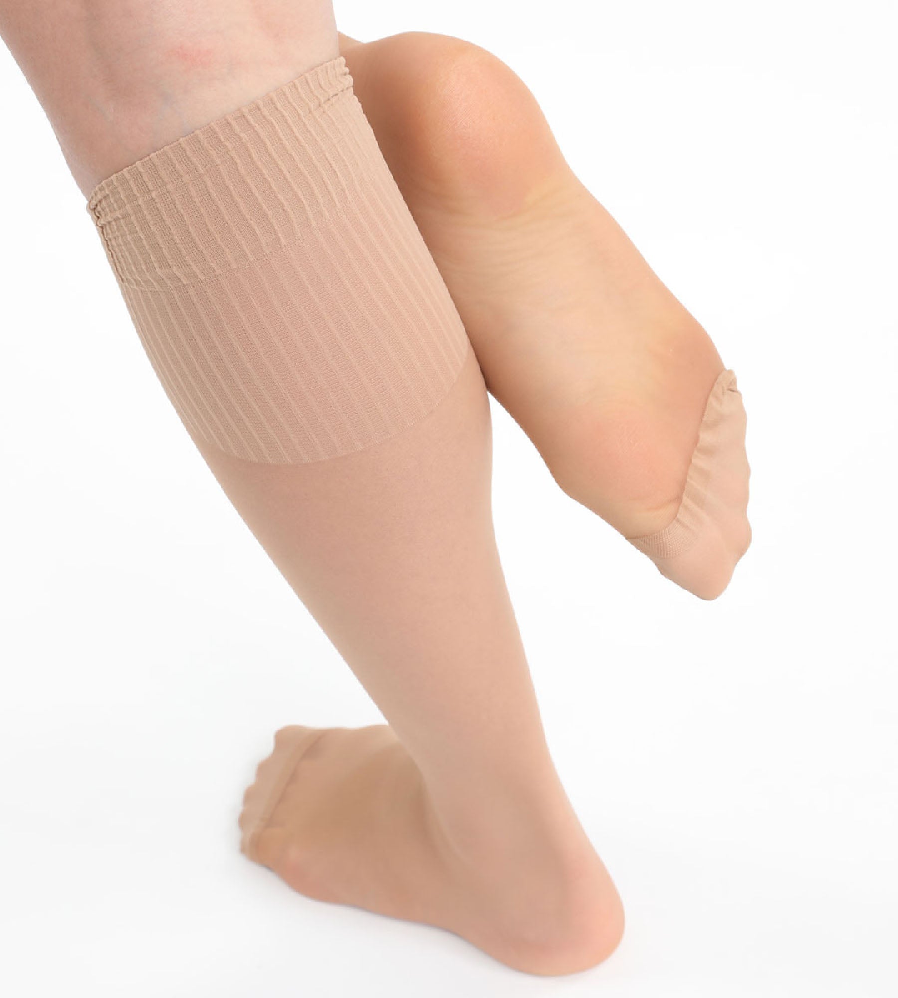 2 Pack Caramel AbsoluteFlex 20D Transparent Tights - Ultra Sheer & Comfortable for Everyday Wear, Office, or Special Occasions