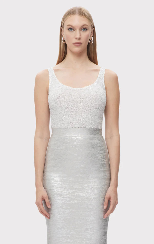 Fiona Top Women's Blouse - Alabaster White | Elegant Casual Wear for Office & Outings