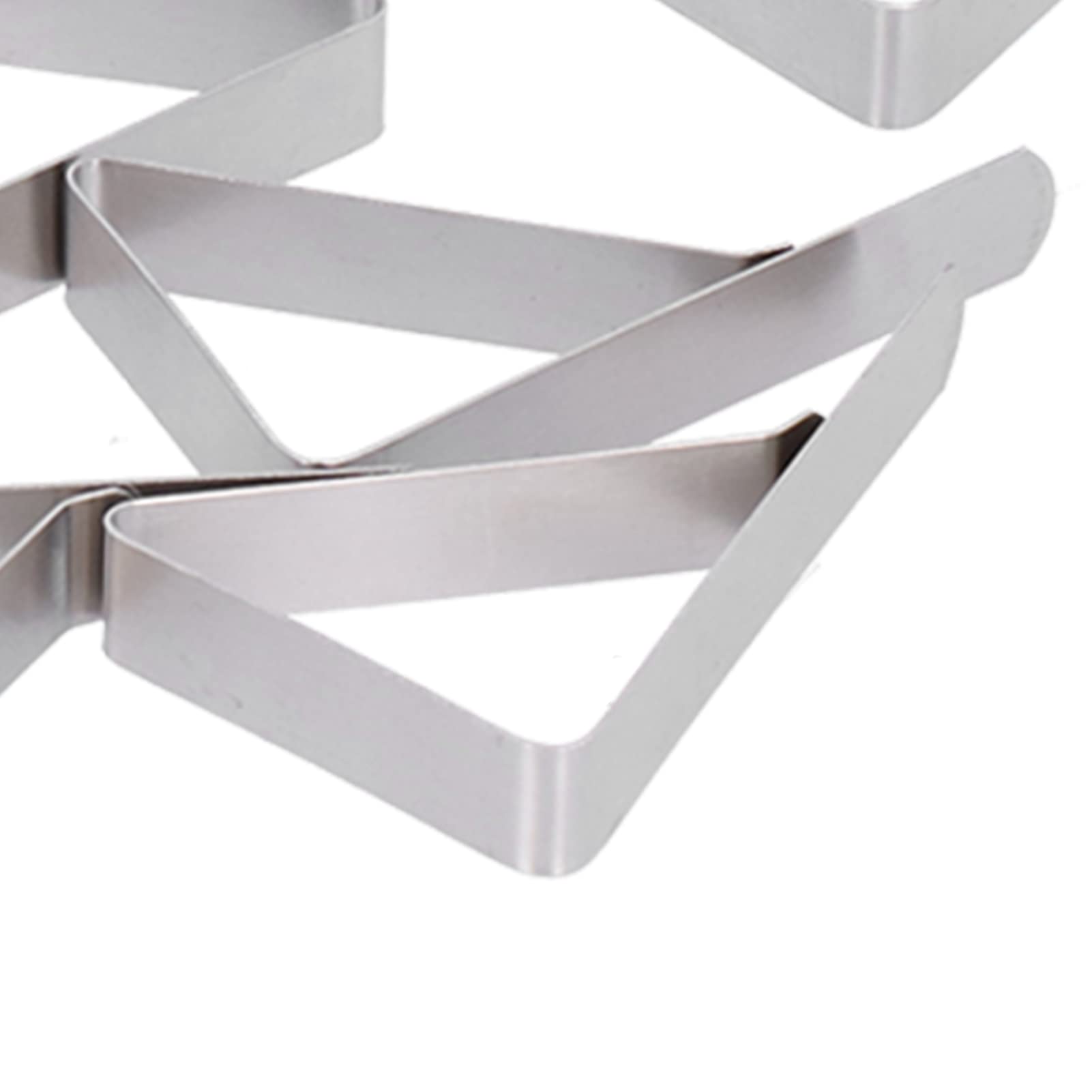 Yosoo 12Pcs Stainless Steel Tablecloth Clips - Flexible Table Cover Clamps for Picnics, Weddings, Graduation Parties - Perfect for Outdoor Events & Home Decor