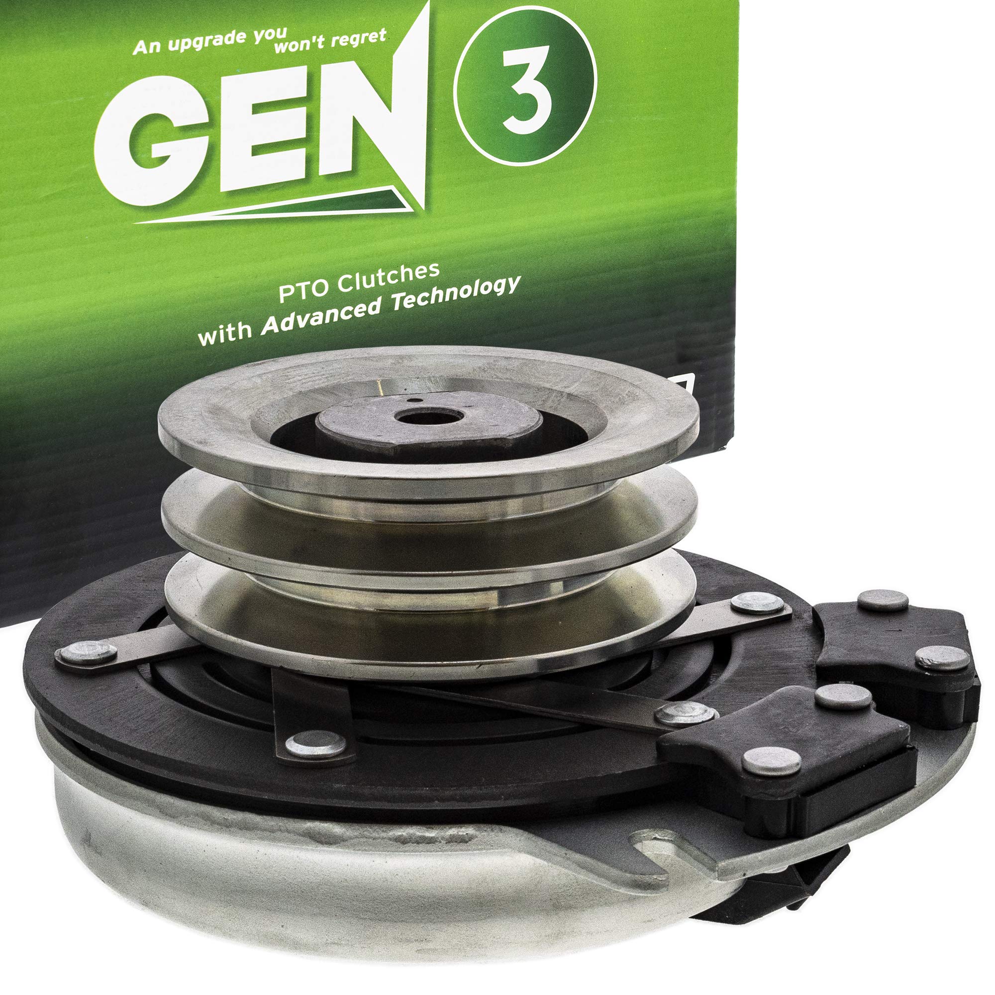 8TEN PTO Clutch Replacement for Troy Bilt Ogura 1744401 GW-1744401 MA-GT-BN1 1744401P - Compatible with Lawn Tractors & Riding Mowers - Perfect for Mowing, Landscaping & Yard Maintenance