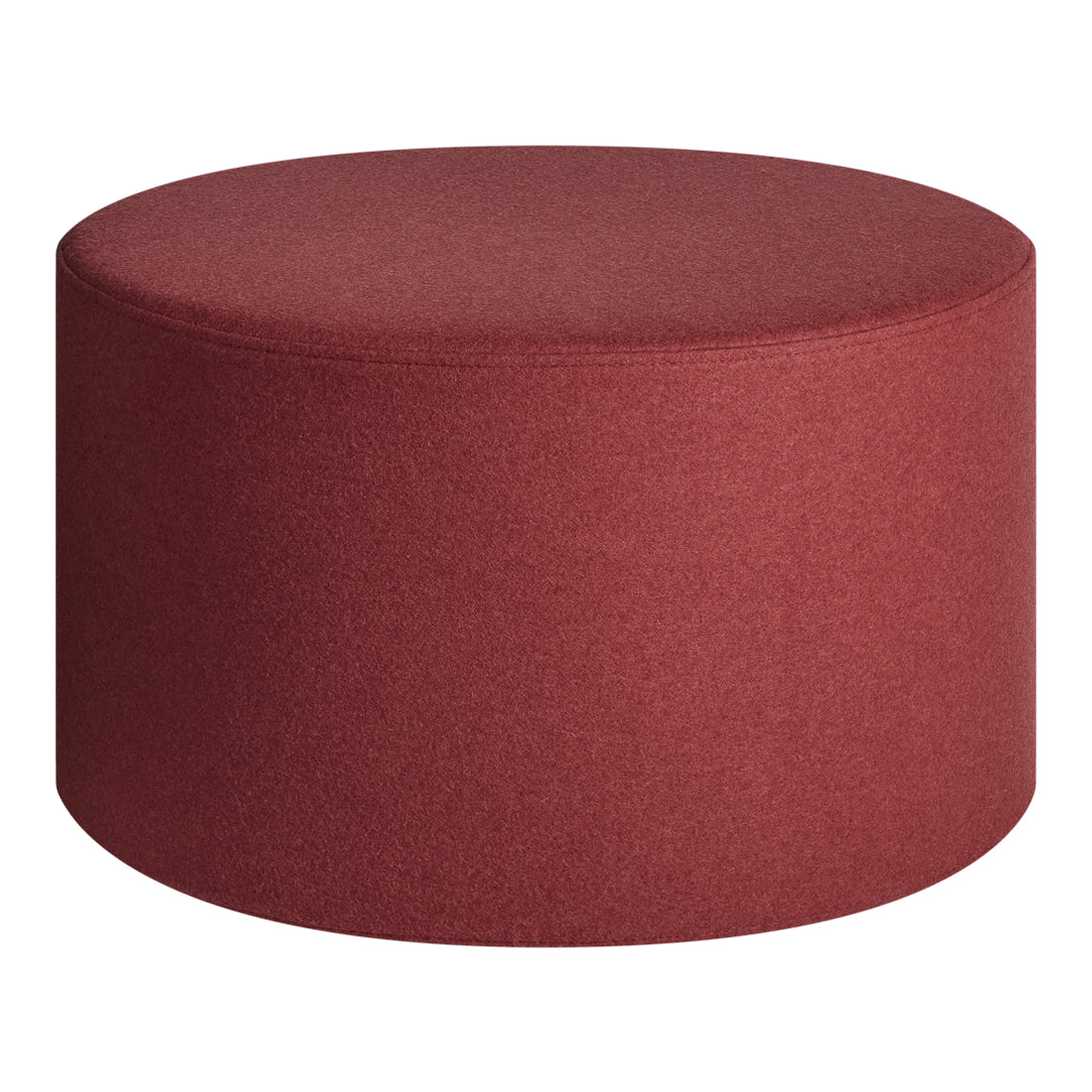 Blu Dot Modern Bumper Ottoman - Stylish Round Storage Pouf for Living Room, Bedroom & Office - Extra Seating & Footrest with Hidden Storage Compartment - Perfect for Small Spaces & Home Decor