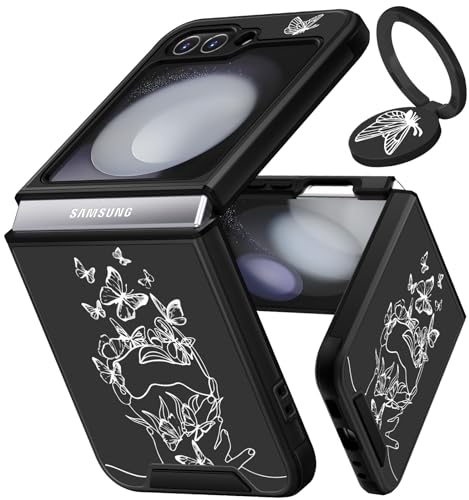 1-Black White Butterfly