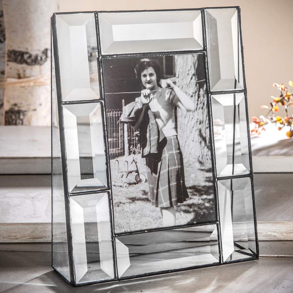 4x6 Clear Glass Picture Frame - Home & Office Décor for Photos