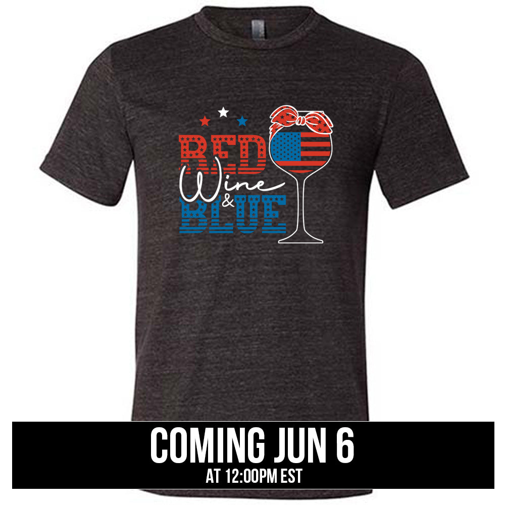 Premium Unisex Red Wine & Blue Shirt - Casual Comfort Wear for Parties, Work & Everyday Outfits