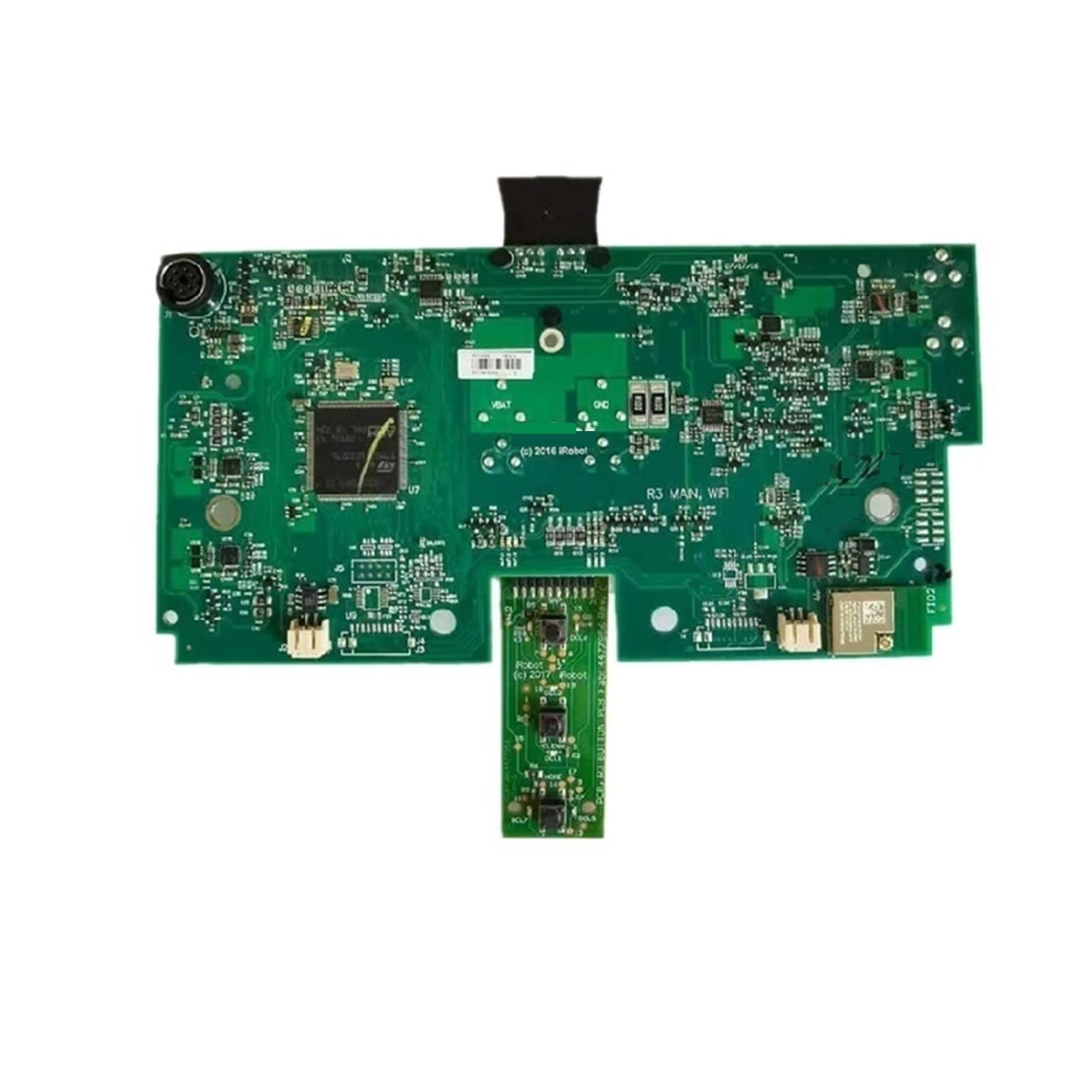 iRobot Roomba 690 Compatible Replacement PCB Motherboard with Timer Function - Vacuum Cleaner Circuit Board Repair Part for Home Cleaning Maintenance