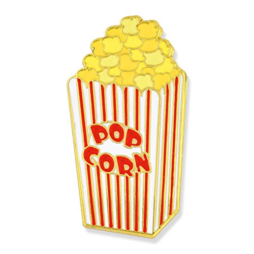 Movie Popcorn Bucket Gold Plated