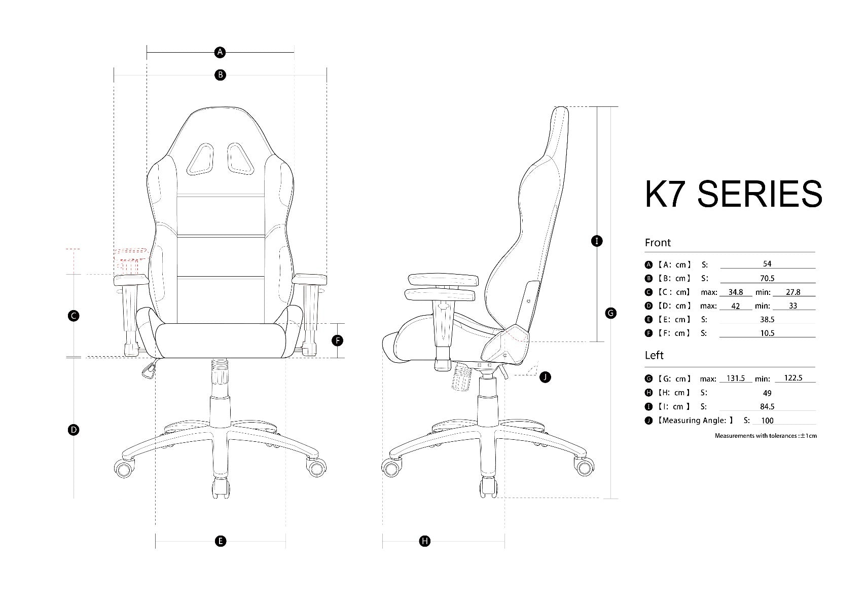 AKRACING K7012 Gaming Chair - Ergonomic Racing Style PC & Office Chair with Adjustable Height, Lumbar Support - Black & Red for Gamers, Streamers, and Esports Enthusiasts