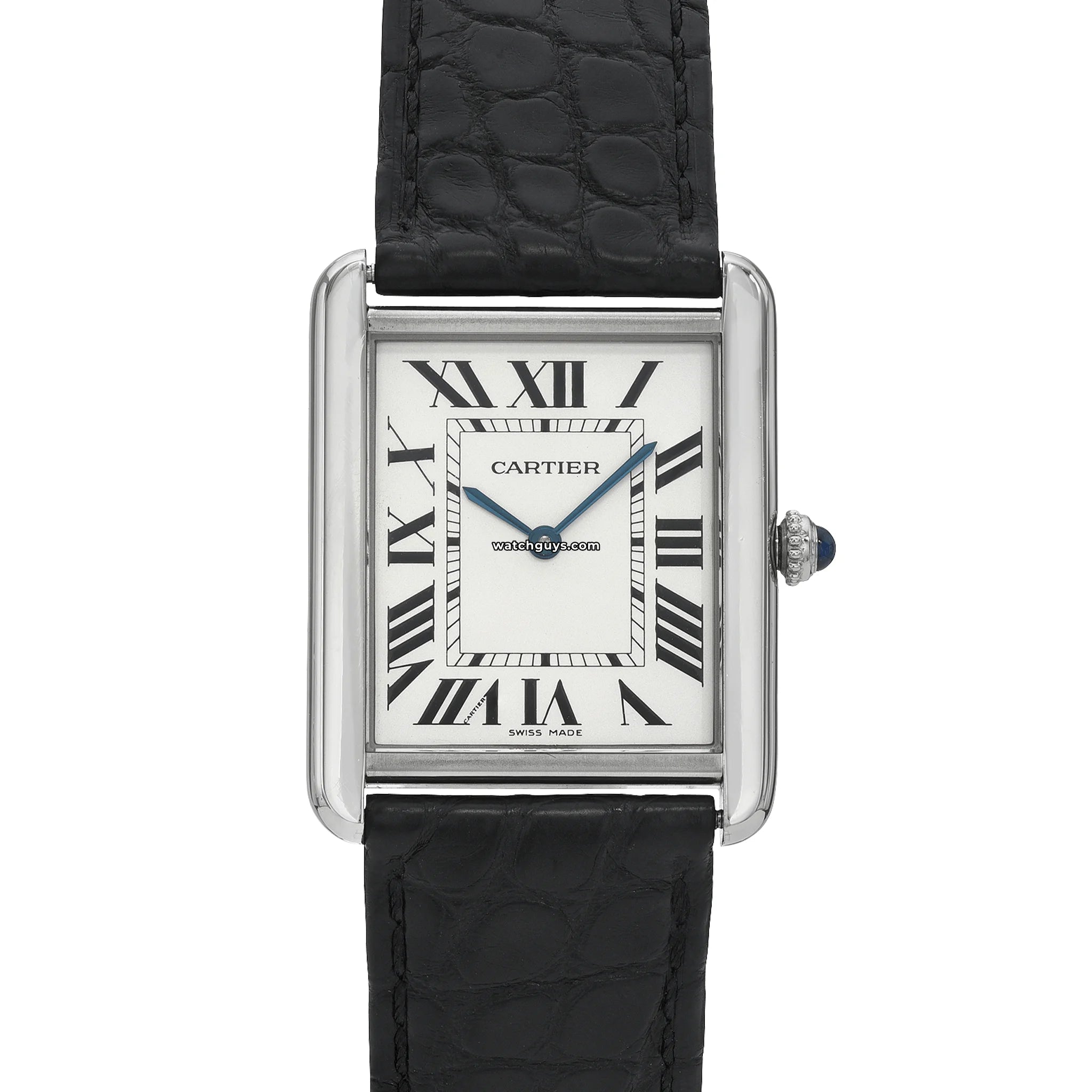 Cartier Tank Solo Large W1018355 Luxury Watch - Classic Stainless Steel Dress Watch for Men & Women - Perfect for Business, Formal Events & Everyday Wear