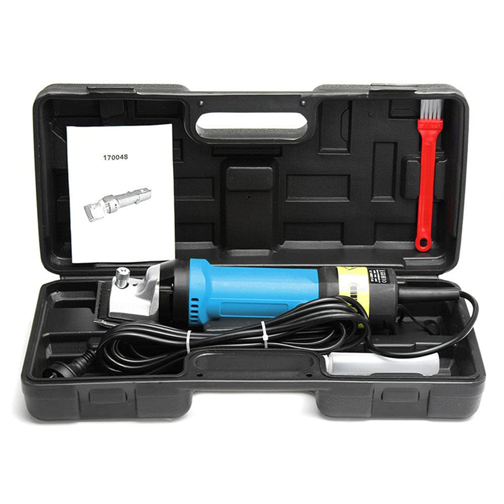 Professional 690W Heavy Duty Electric Horse Hair Clipper - 6-Speed Adjustable Low Vibration Equine Shears for Pet & Livestock Grooming - Perfect for Show Preparation, Veterinary Care, and Farm Maintenance
