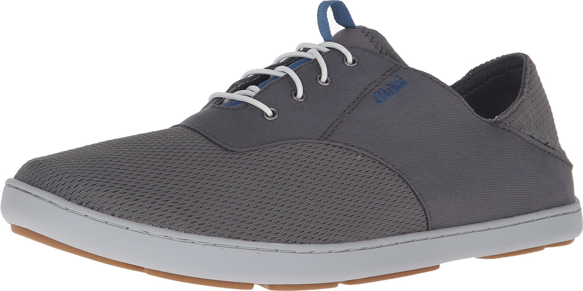 OLUKAI Nohea Moku Men's Shoes - Comfortable All Day Sneakers with No Tie Laces, Stretch Construction, Breathable Mesh & Durable All-Weather Rubber Soles - Perfect for Walking, Travel & Casual Wear