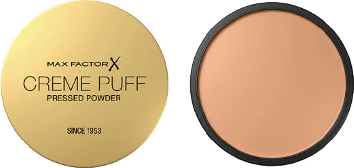 Max Factor Cream Puff Powder - Lightweight Loose Face Powder for Oily Skin, Matte Finish & Oil Control | Perfect for Everyday Makeup & Touch-Ups