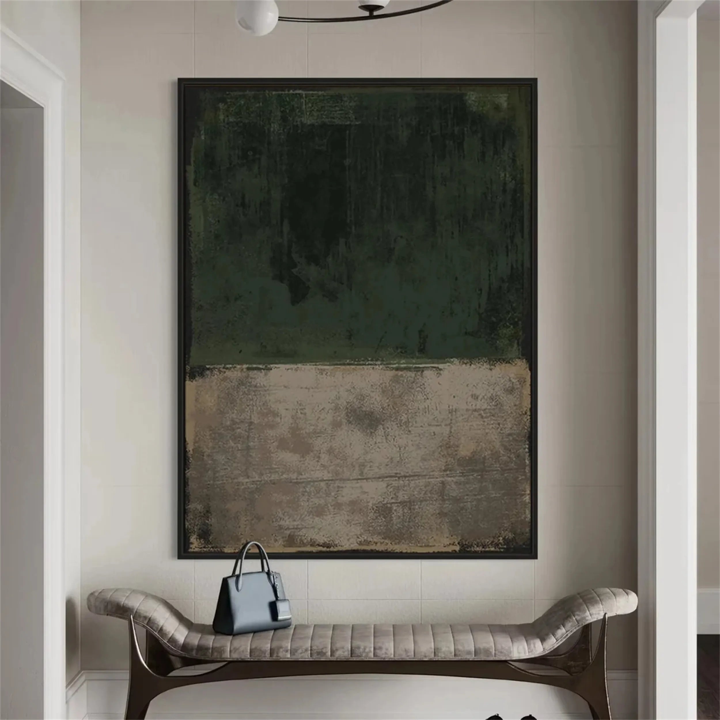 Abstract Painting #AB 106 - Modern Wall Art for Living Room, Bedroom & Office Decor | Large Canvas Artwork for Home & Office