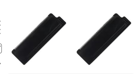 Premium Replacement Razor Blades for 2.0 Back Hair Shaver - 2 Pack Refill Cartridges | Soft & Safe Wet/Dry Shaving | Ideal for Back, Body & Hard-to-Reach Areas | Men's Grooming Essential
