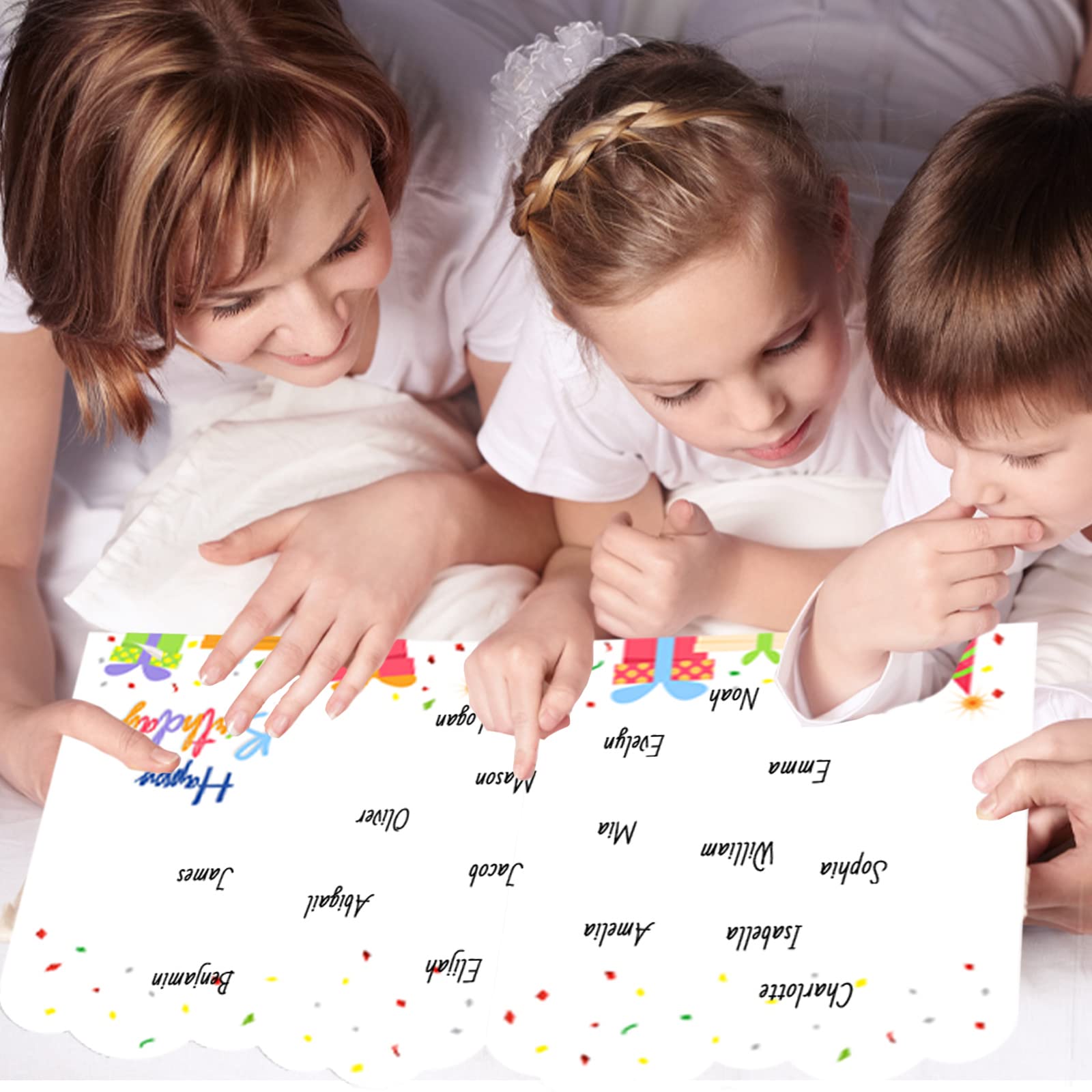 Jumbo Birthday Card & Giant Guest Book - 14x22 Inch Extra Large Happy Birthday Party Signs Decorations for Women, Men, Boss | Perfect for Birthday Celebrations, Office Parties & Special Events