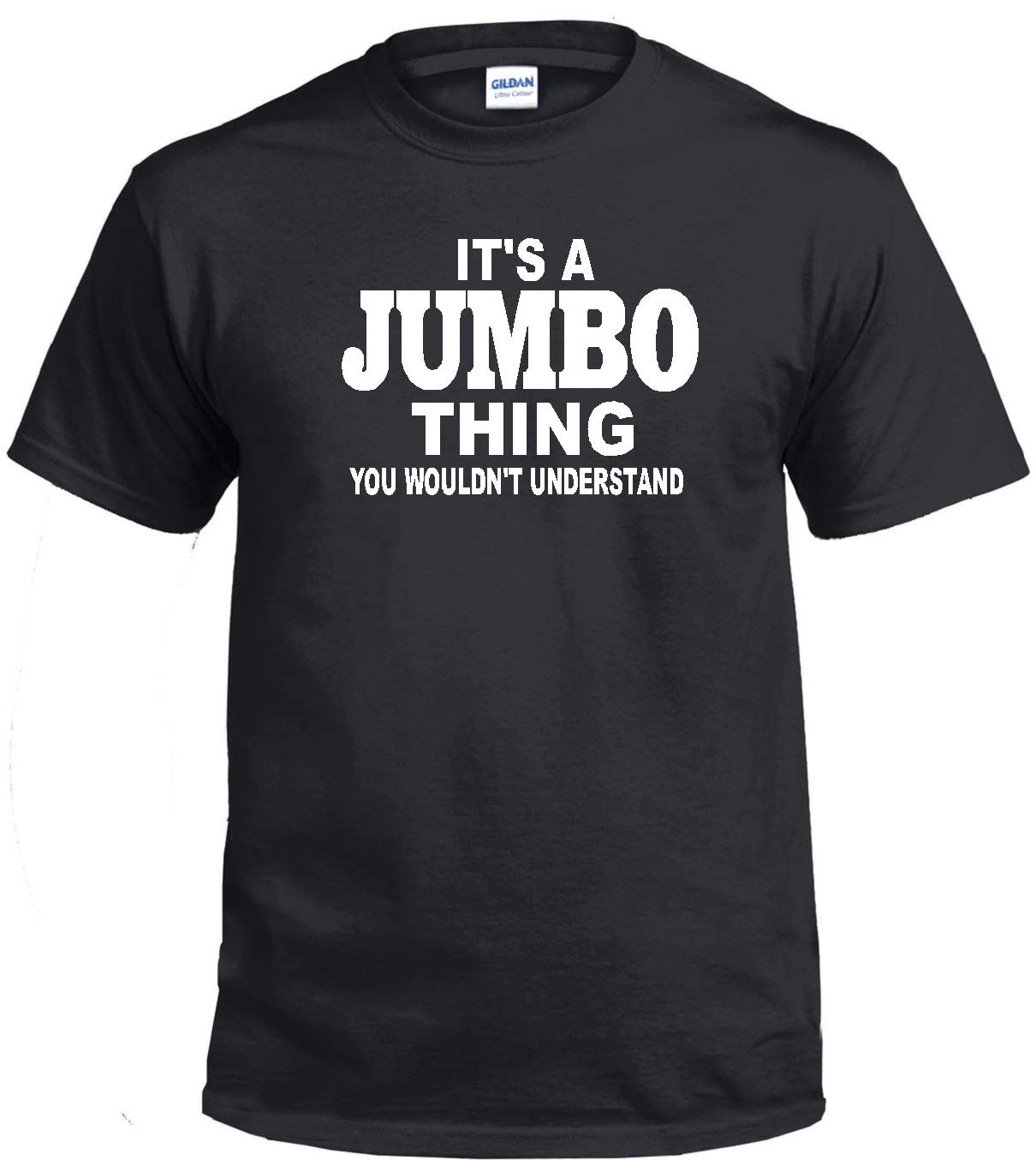 STUFF WITH ATTITUDE Jumbo Thing Black T-Shirt - Oversized Graphic Tee for Men & Women | Trendy Streetwear, Casual Outfit, Concert & Festival Fashion
