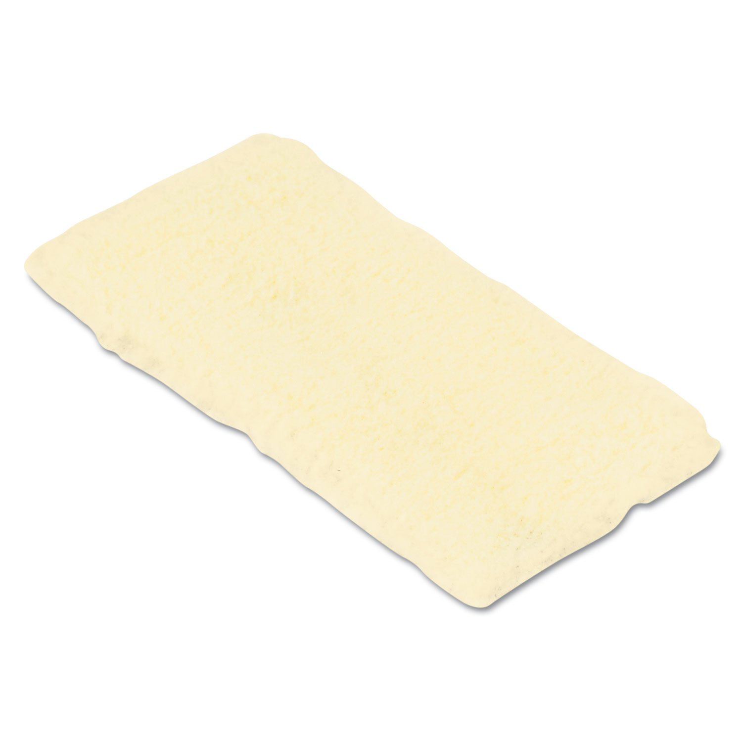 Boardwalk BWK4514 14-Inch Lambswool Mop Head Refill Pad - White | Premium Cleaning Applicator for Hardwood Floors & Tile Surfaces