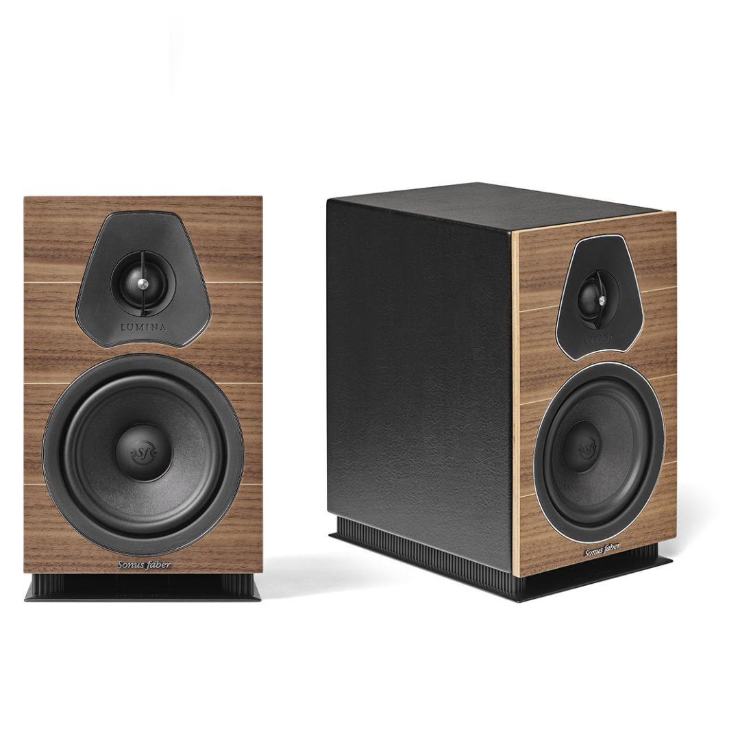 Sonus Faber Lumina II Premium Bookshelf Speakers - High-End Audio Pair for Home Theater & Music Listening | Perfect for Living Rooms, Studios & Audiophile Setups