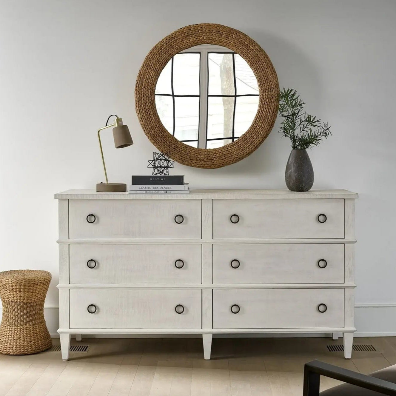 Fallon Mirror - Full-Length Floor Mirror with Adjustable Tilt, Modern Home Decor for Bedroom, Living Room, and Entryway