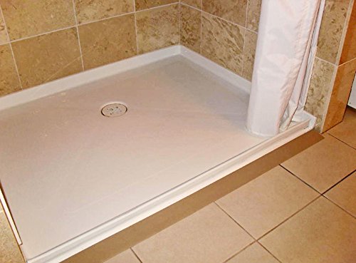 20 Pack Collapsible Water Dam Barrier - ADA Compliant Wheelchair Accessible Shower Threshold Ramp - Water Stopper for Bathroom, Doorway & Floor Protection (Ideal for Homes, Hotels & Accessibility Needs)
