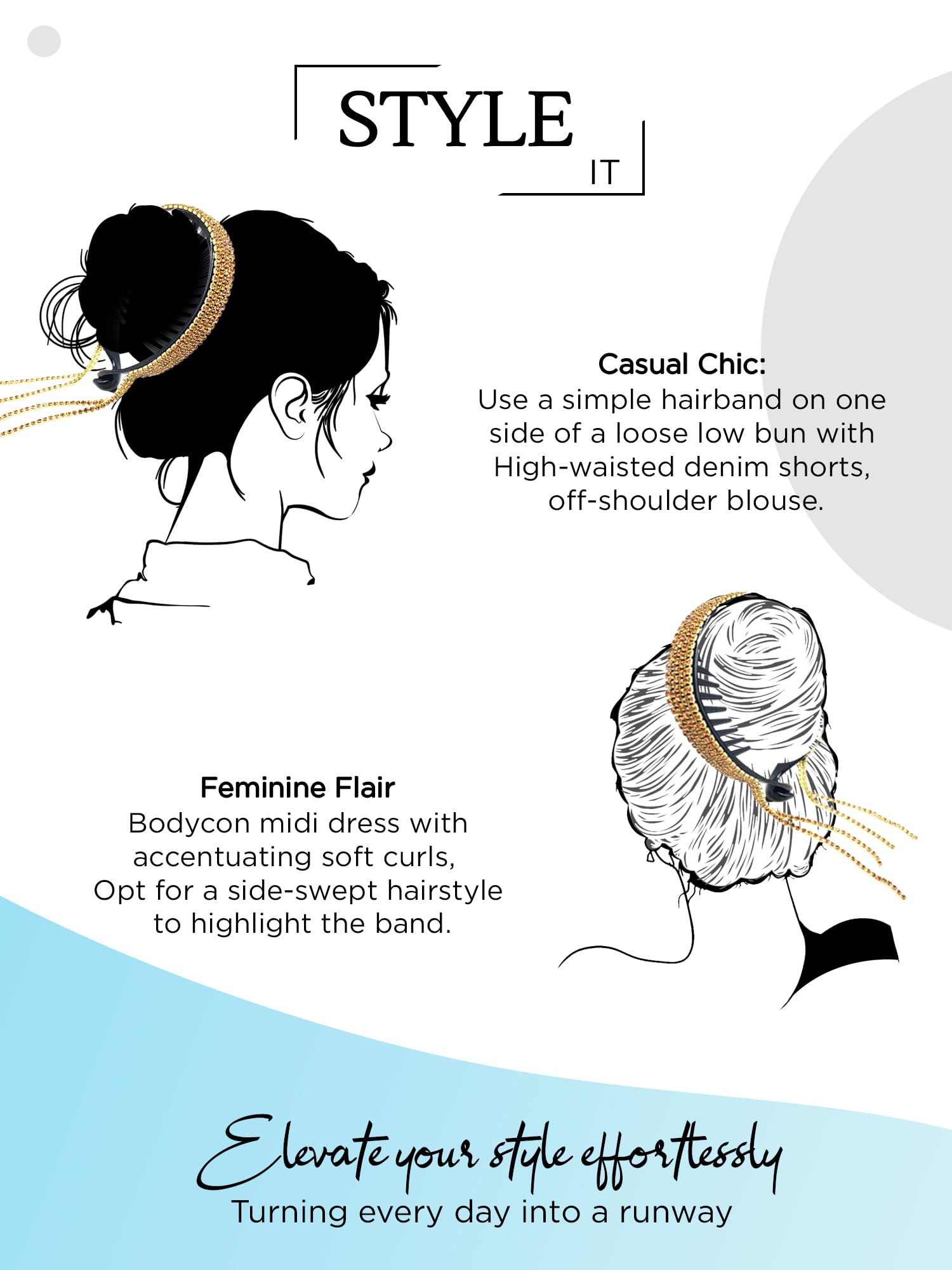 Elegant Yellow Chime Claw Hair Clips for Women & Girls - Rhinestone Crystal Tassel Ponytail & Bun Clips - Perfect Hair Accessories for Parties, Weddings & Daily Styling