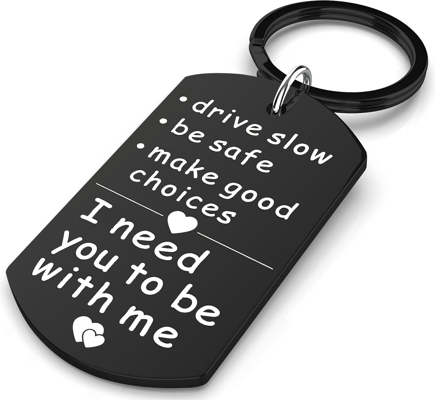 Personalized Keychain for Boyfriend - Romantic Anniversary & Birthday Gift Idea, Unique Christmas Present for Him, Thoughtful Stocking Stuffer for Husband - Perfect for Couples, Long Distance Relationships & Special Occasions