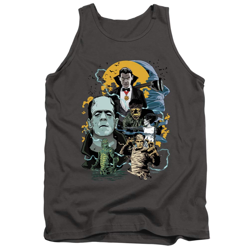 Universal Monsters Monster Mash Unisex Tank Top for Men & Women - Halloween Costume, Cosplay, Comic Con & Horror Movie Fan Apparel