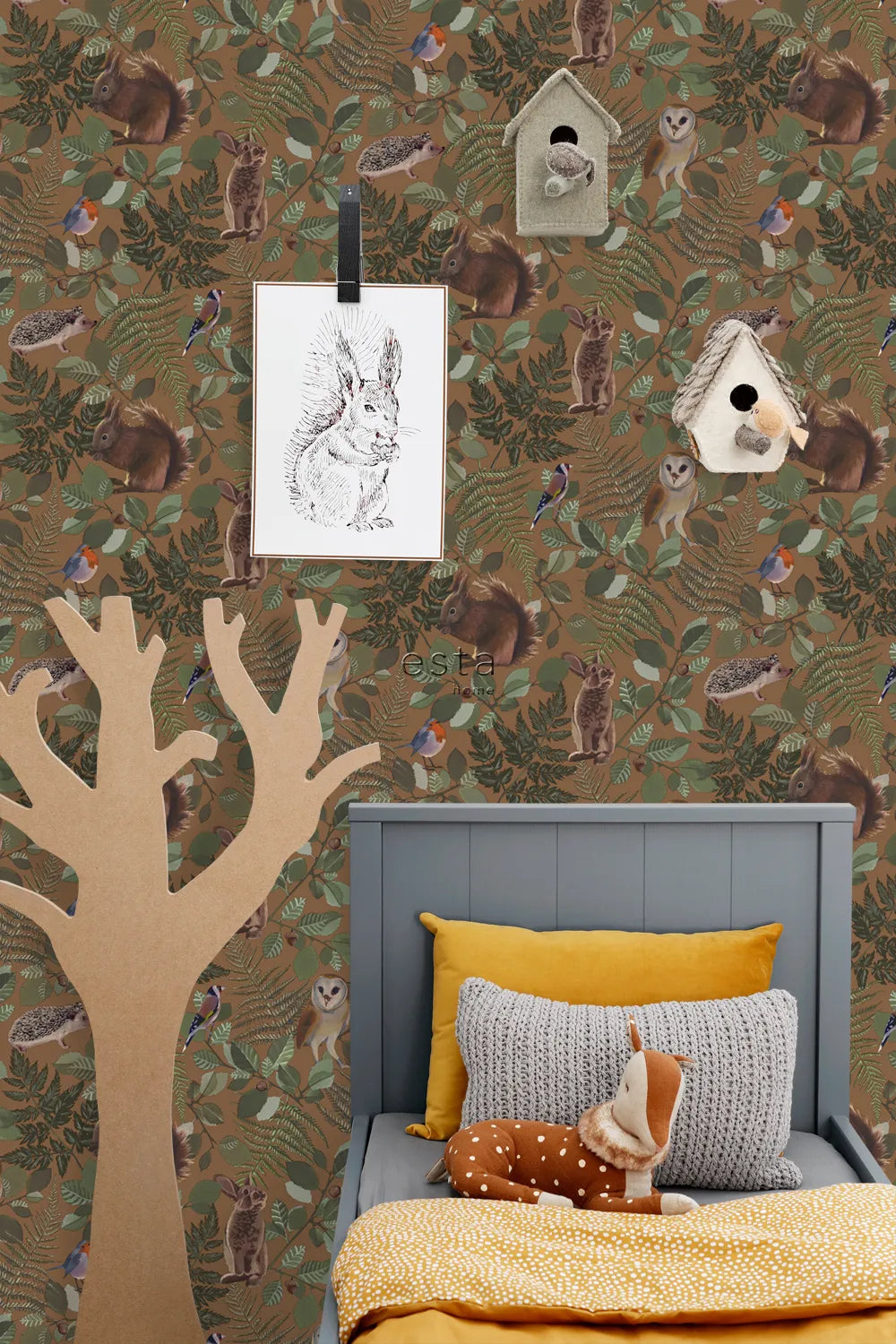 Forest Friends Mystic Woods - Enchanted Woodland Decor for Kids' Rooms & Nursery - Perfect for Fantasy Themed Bedrooms & Playrooms