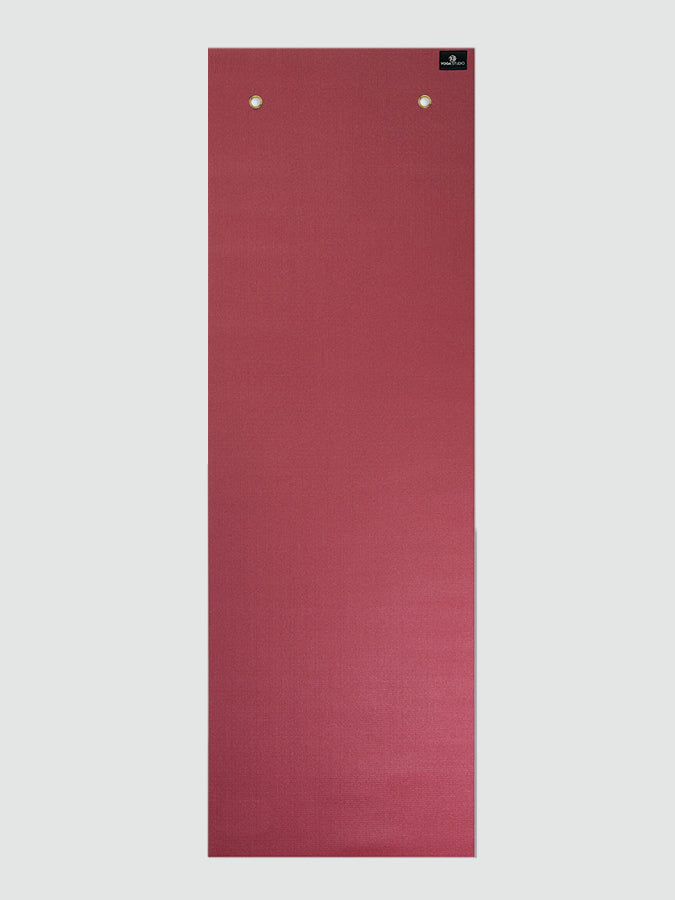 Premium 6mm Thick Non-Slip Yoga Mat with Eyelets - Ideal for Hot Yoga, Pilates & Home Workouts - Perfect for Studios & Beginners