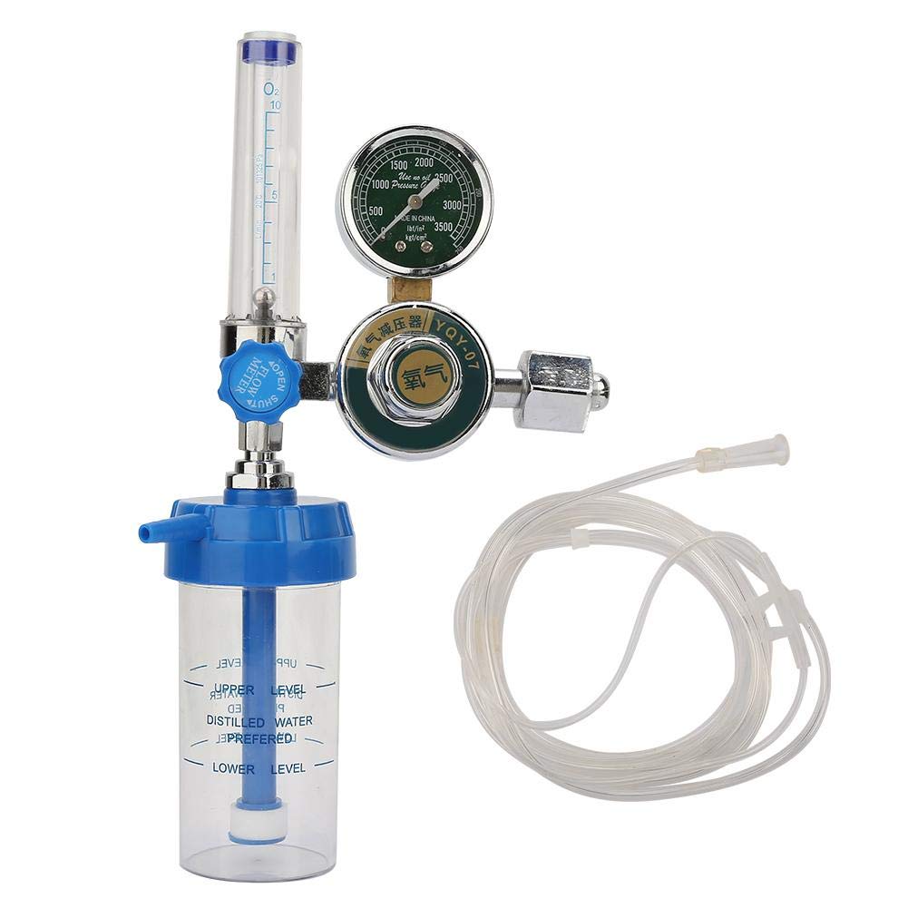 Professional Mootea Oxygen Pressure Regulator 0-100MPa with Gauge Meter - High Precision Air Flow Control for Welding, Medical Oxygen Tanks & Industrial Gas Applications