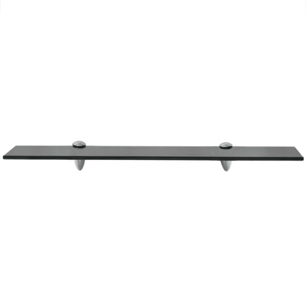 Clear Glass Floating Wall Shelf - 23.6