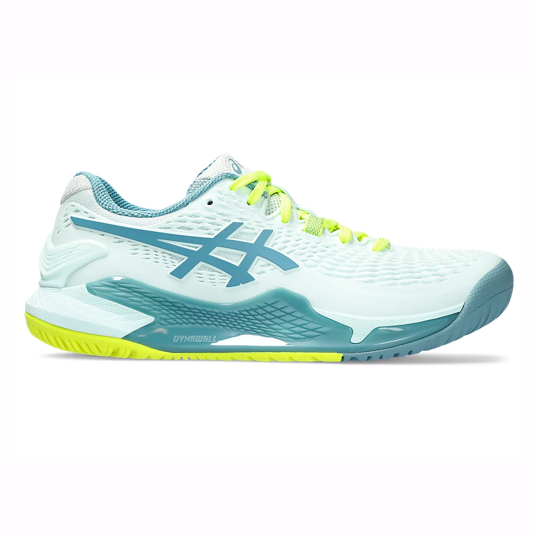 ASICS GEL-Resolution 9 Women's Tennis Shoes for Hardcourt - Soothing Sea/Gris Blue | Lightweight & Supportive for Competitive Play & Training