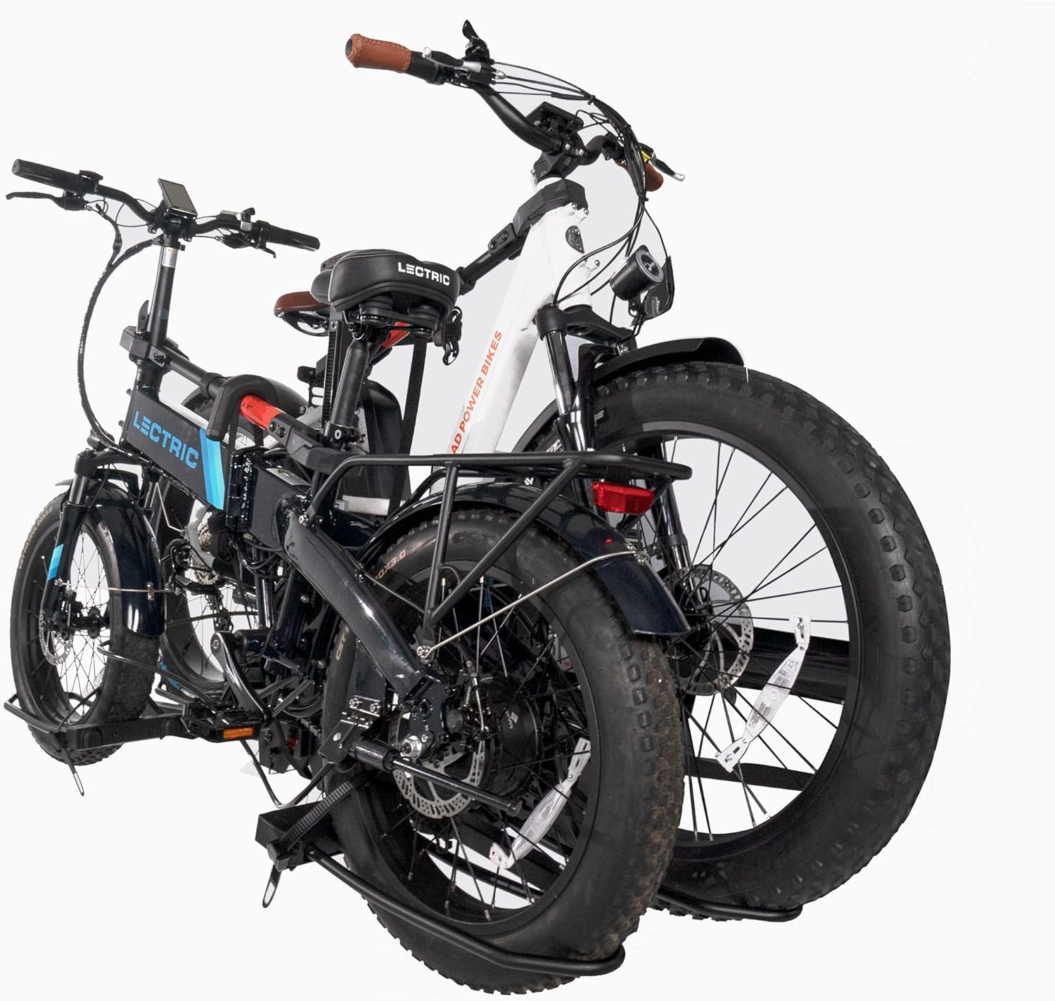 HYPERAX 2023 Volt RV-Approved 2-Bike Hitch Mount Rack for eBikes - Fits RV, Camper, Motorhome, Trailer & Toad with 2