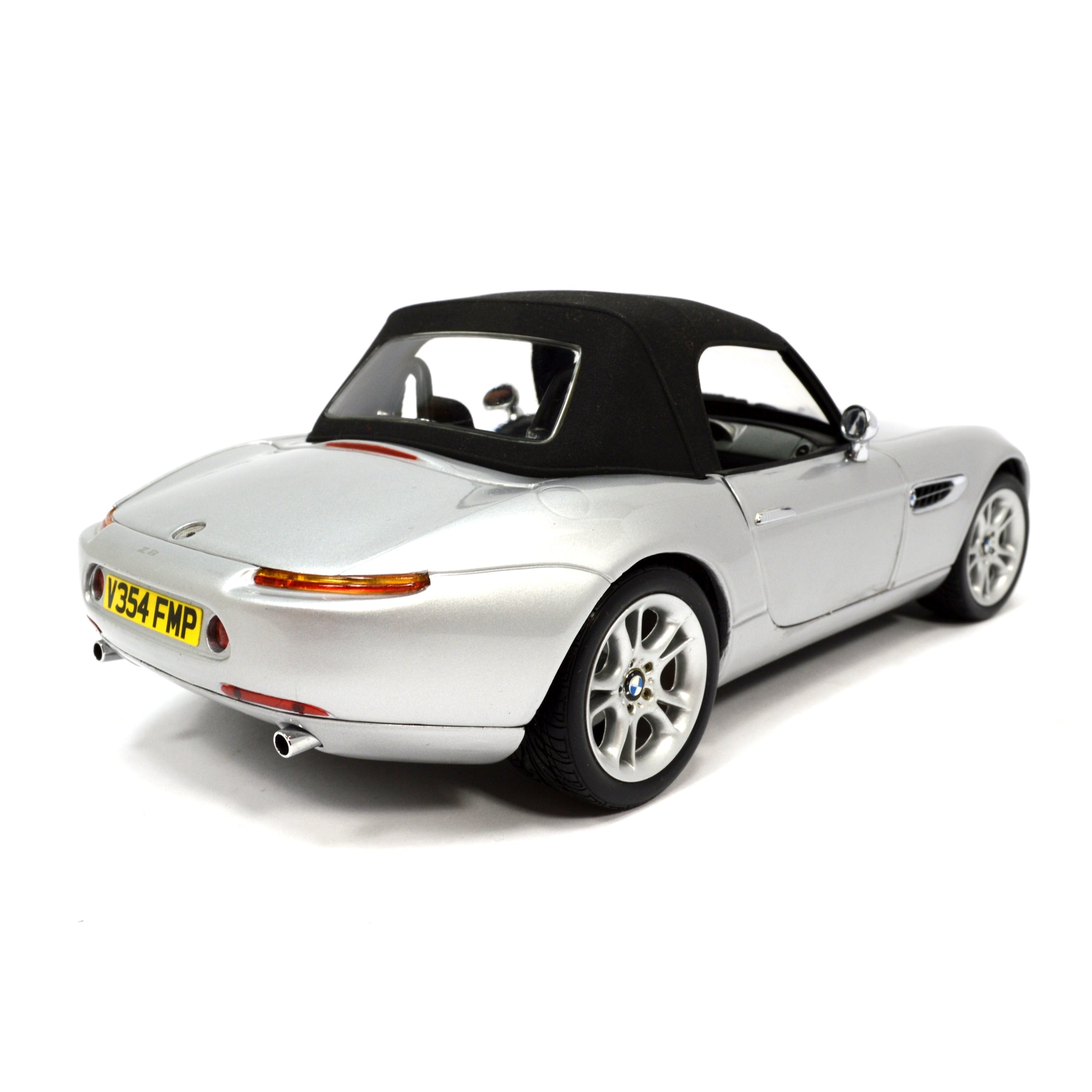Exclusive 1:18 Scale James Bond BMW Z8 Diecast Model Car by Kyosho - Collectible Toy for Movie Fans & Car Enthusiasts - Perfect for Display, Gifts, and 007 Memorabilia Collections