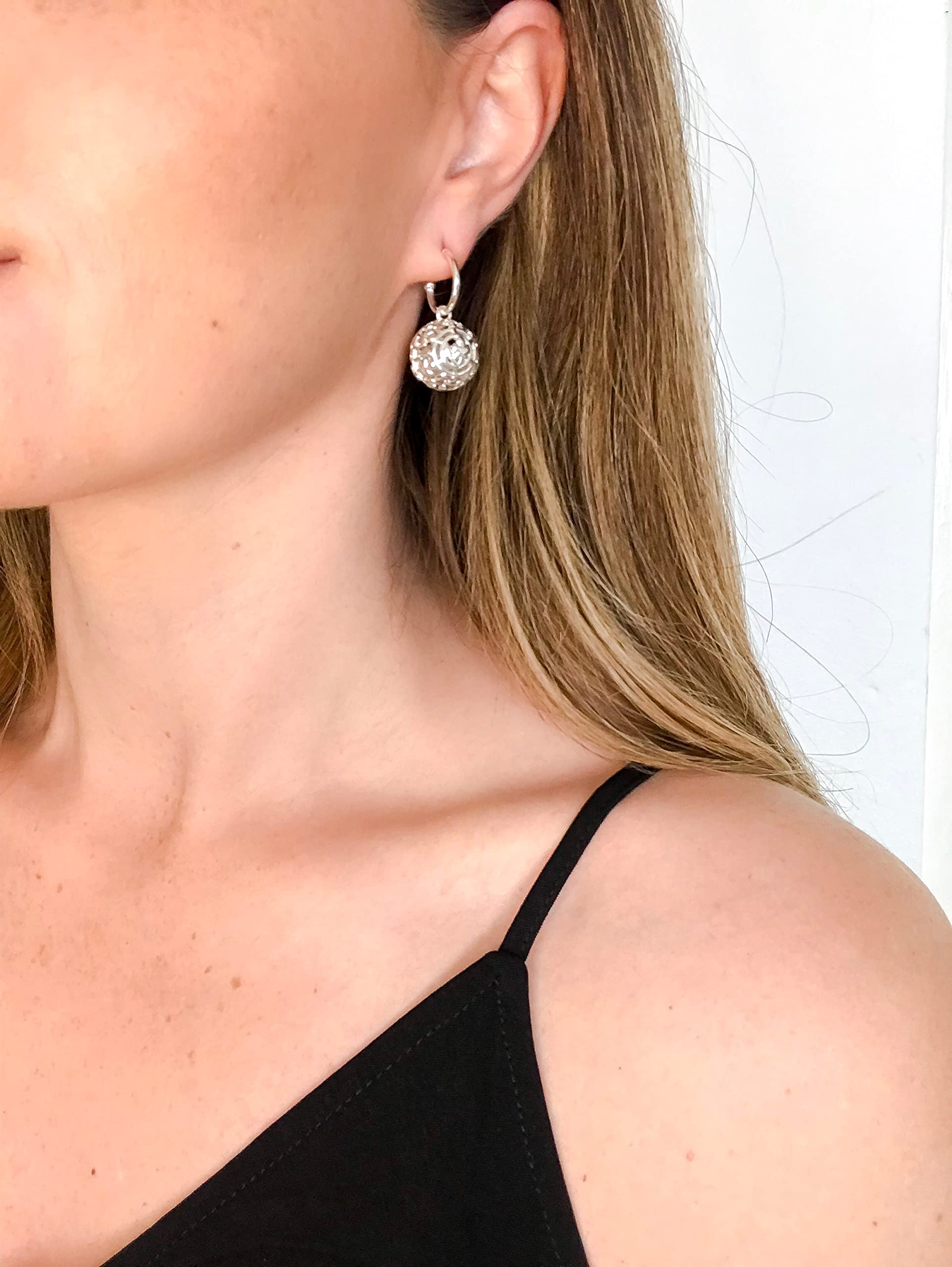 Lisa Hoffman Fragrance Earrings for Women - 0.6