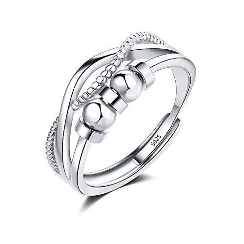 5 Beads - Silver