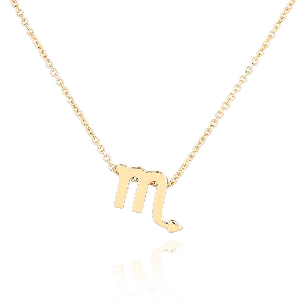 Zodiac Necklace for Women - Personalized Horoscope Constellation Pendant Jewelry - Perfect Astrology Birthday Gift for Her - Ideal for Daily Wear, Special Occasions & Spiritual Connection